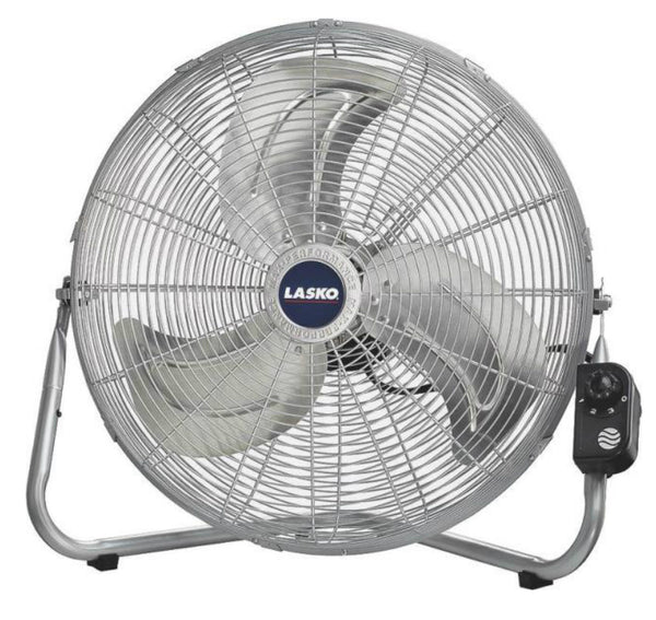 Lasko 2250QM Max Performance High Velocity Floor Or Wall Fan, 20"