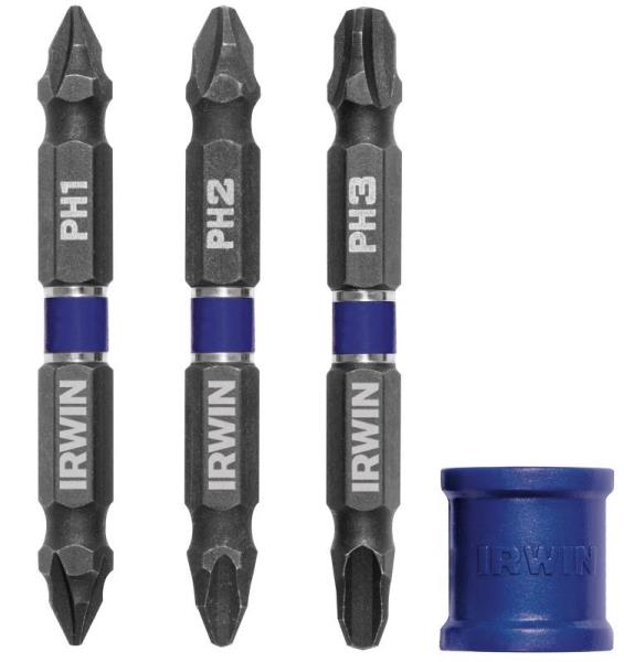 Irwin 1903513 Double-Ended Bit Sets, 4 Piece