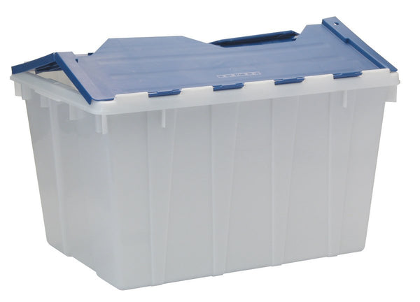 United Solutions TO0040 Flip Lid Tote, 13 Gallon