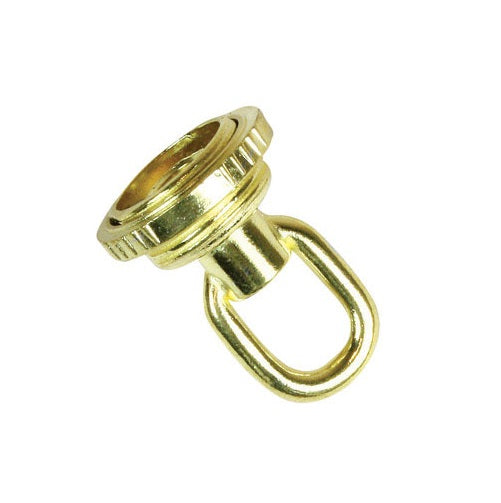 Jandorf 60236 Loop Screw Collar, Brass, 1-1/4"IP