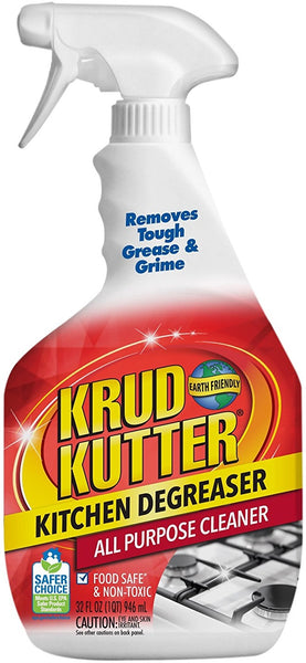 Krud Kutter 305373 Kitchen Degreaser All-Purpose Cleaner, 32 Oz