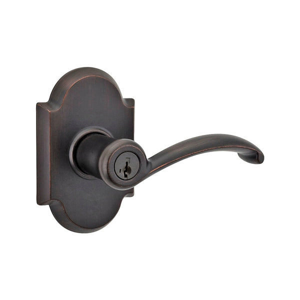 Kwikset 97402-818 Entry Lever Lockset, Venetian Bronze