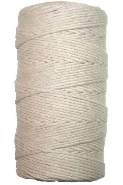 Ben-Mor 60534 Twisted Cotton Twine, Medium, 420', White