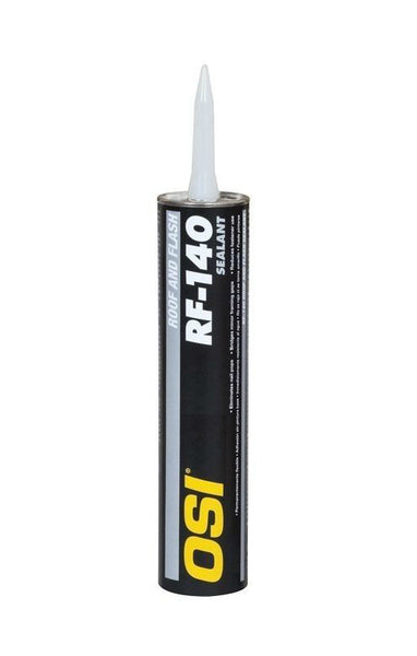 OSI 1937618 Roof & Flashing Sealant, Black, 10 Oz