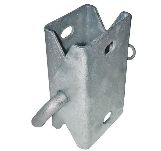 Multinautic 10004 Floating Dock Hinge with 1/2" Pin, Galvanized Steel