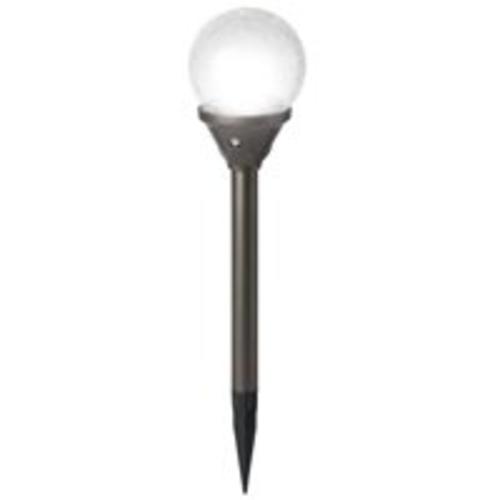 Boston Harbor CS3-S1-CB-T12 Outdoor Color Changing Solar Light, Brown