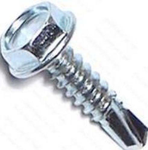 Midwest 03289 Self-Drilling Screw, Zinc Plated, #10, 3/4"