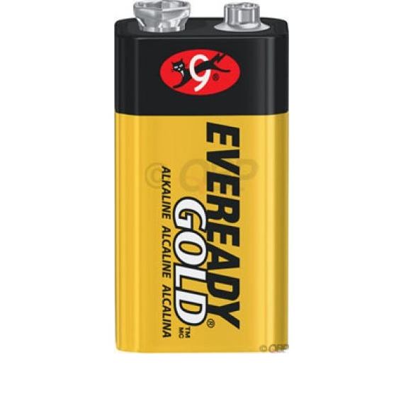 Eveready Gold A522BP Alkaline Battery, 9 Volt