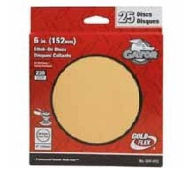 Gator 3052-012 Stick-On Resin Bond Backing Pad, 6"