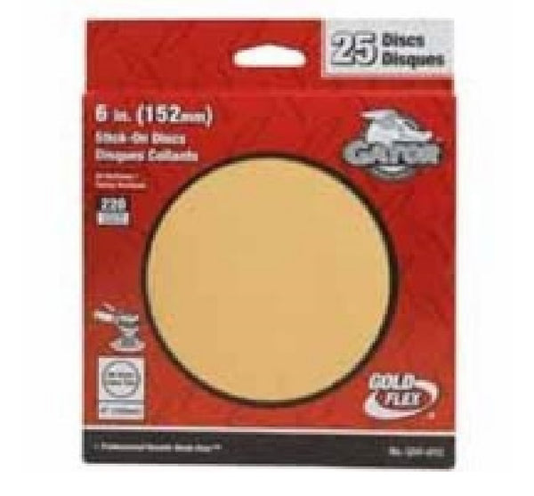 Gator 3052-012 Stick-On Resin Bond Backing Pad, 6"