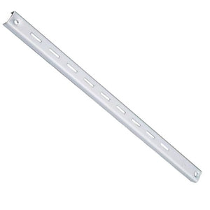 Knape & Vogt 80WH60 Steel Shelf Standard, 5', White