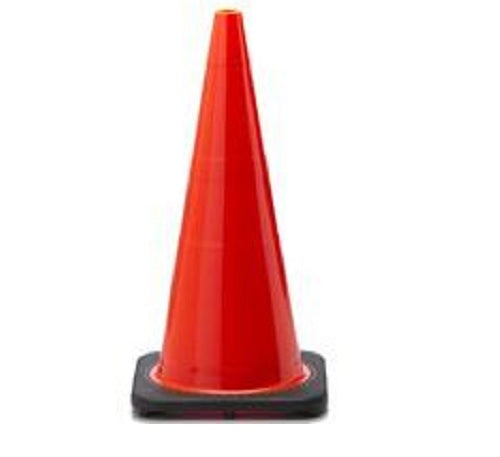 JBC Safety Plastic RS70032C Wide Body Safety Traffic Cones, 7lb