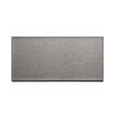 Aspect F52-50 Stainless Steel Long Grain Wall Tiles, 3" x 6"