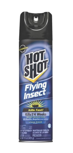 Hot Shot 5416 Flying Insect Killer Aerosol, 15 Oz