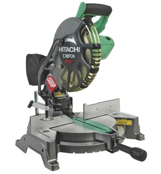Metabo HPT C10FCH2SM Miter Saw with Laser Marker, 10 Inch