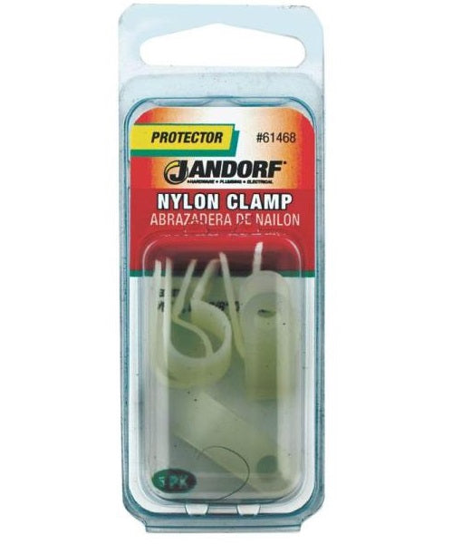 Jandorf 61468 Nylon Clamp, 3/8" x 3/8", Natural