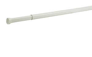Amerock KN616 Allison Oval Tension Rod 28" - 48" L, White