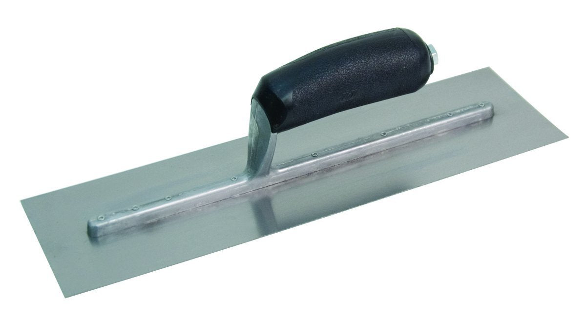 Marshalltown 18343 Concrete Finish Trowel 14"X4", Plastic Handle