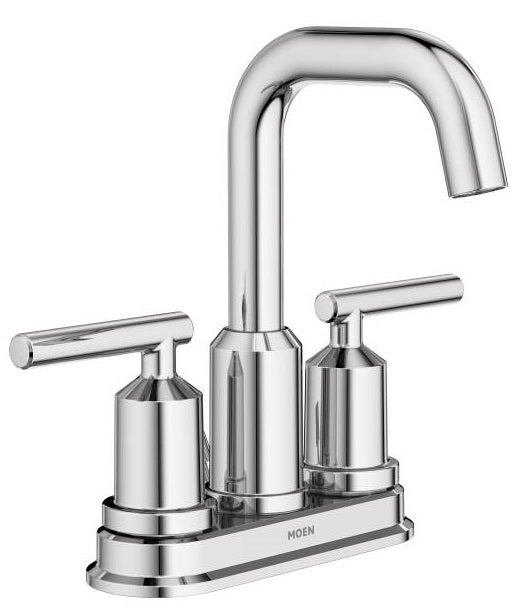 Moen WS84228 Gibson Lavatory Faucets, Two Handle, chrome