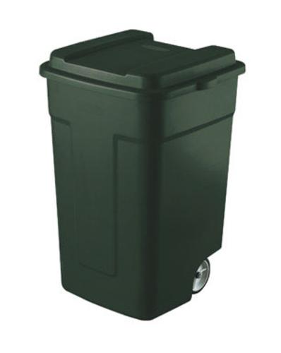 Rubbermaid 2851 Roughneck Industrial Strength Trash Can 50 Gal., Plastic Green
