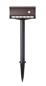 Fulcrum 20033-107 6 LED Battery Operated Garden & Path Light with Stake, Bronze