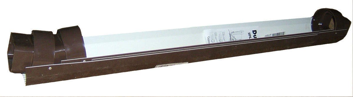 Genova RB400 Brown Splash Block, 36.5" L x 4.6" W x 5.5" H