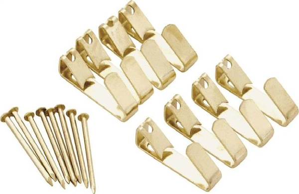 Prosource PH-122304-PS Picture Hangers, Polished Brass