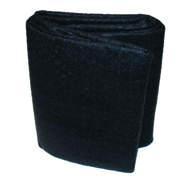NDS FWFF67 Flo Well Filter Fabric Wrap, Black, 7 Feet x2 Feet