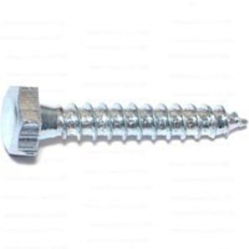 Midwest 24079 Lag Hex Screw, Zinc, 1/4" x 2-1/2"