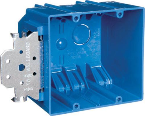 Carlon B232B-UPC PVC 2 Gang Outlet Box, 32 Cu. In.