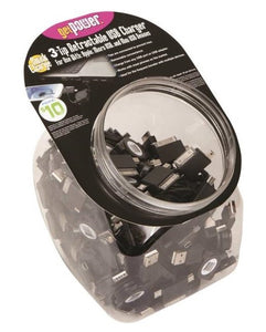 GetPower CWP-USBBOWL-AMM 3-Tip Cable Display Bowl, 50 Piece