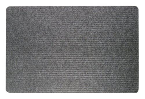 Dennis LLDG2460 Siamese Precut Mat 24"x60", Dark Grey