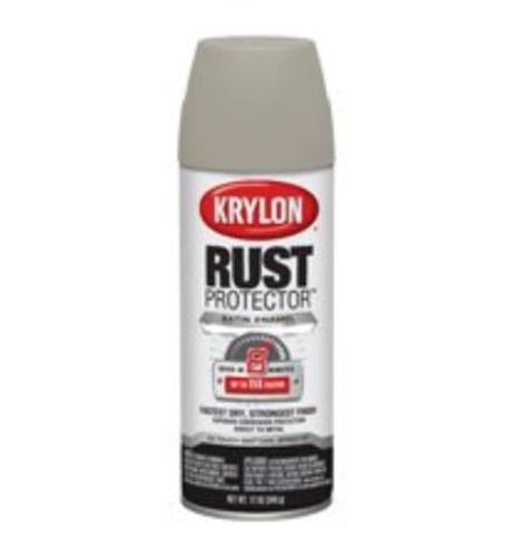 Krylon 69026 Rust Protector Enamel Spray Paint, 12 Oz, Almond