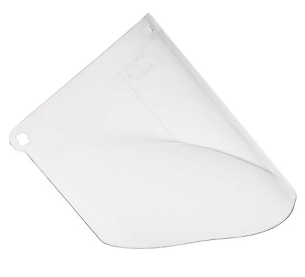 3M 90030-80000T Replacement Polycarbonate Faceshield Window, Clear, 4.5" x 9.8"