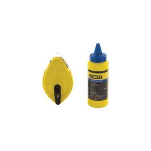 Stanley 47-442 Chalk Reel With Blue Chalk, 4 Oz