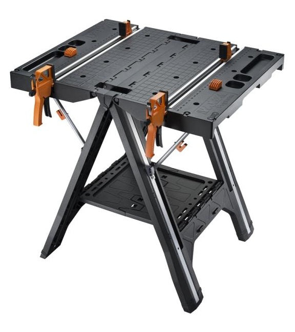 Rockwell WX051 Multi-Function Work Table and Sawhorse, 31" x 25"