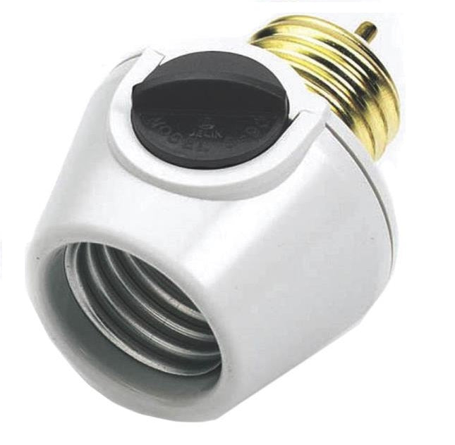 AmerTac 6009B Indoor Screw-In Full Range Lamp Dimmer, White