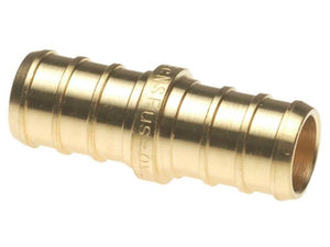 Apollo Valves APXC121210PK PEX Fitting Coupling, 1/2", Brass