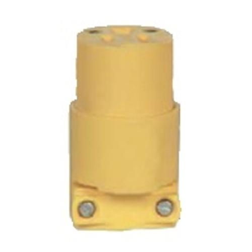 Cooper Wiring 4229 3-Wire Ground Connector, 20 Amp, Yellow