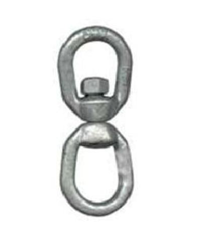 Koch 083373/89585 Forged Chain Swivel, 1/2", Zinc Plated