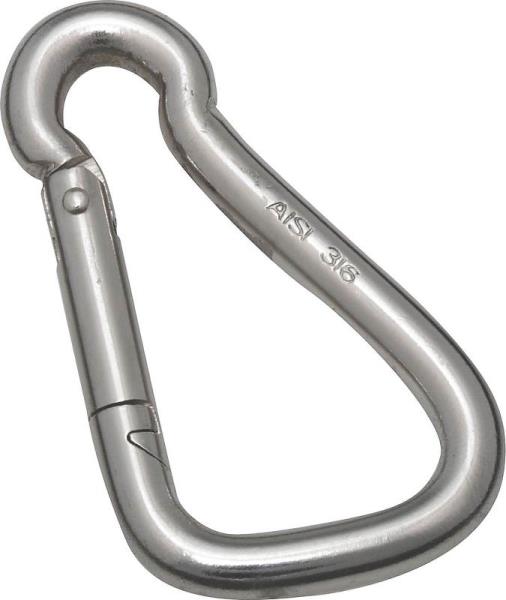 Baron S24502 Interlocking Spring Snap, Stainless Steel, 7/16"