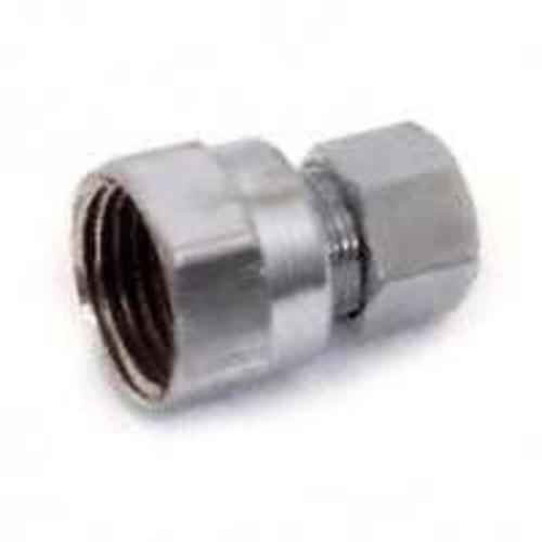 Plumb Pak PP73PCLF Water Supply Straight Connector, 3/8" x 1/2"