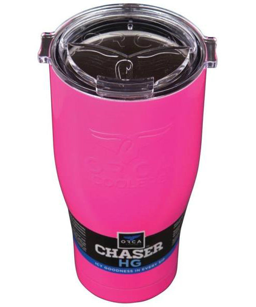 ORCA ORCCHA27PI/CL Chaser Cup With Lid, Pink, 27 Oz