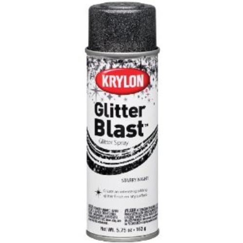 Krylon K03805000 Glitter Blast Spray Paint, 5.75 Oz, Starry Night