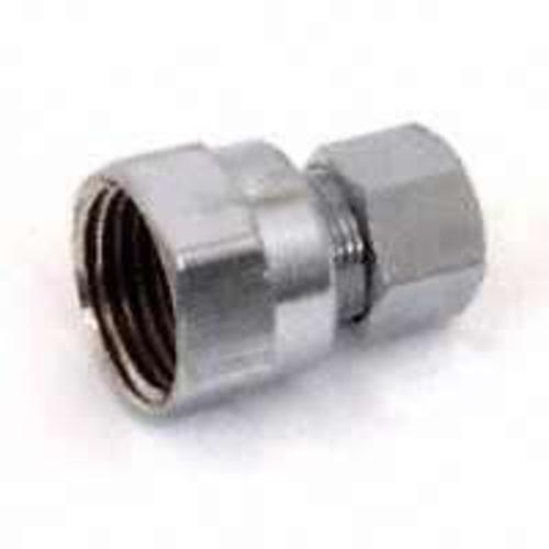 Plumb Pak PP20073LF Straight Water Supply Connector Chrome, 3/8" x 1/2"