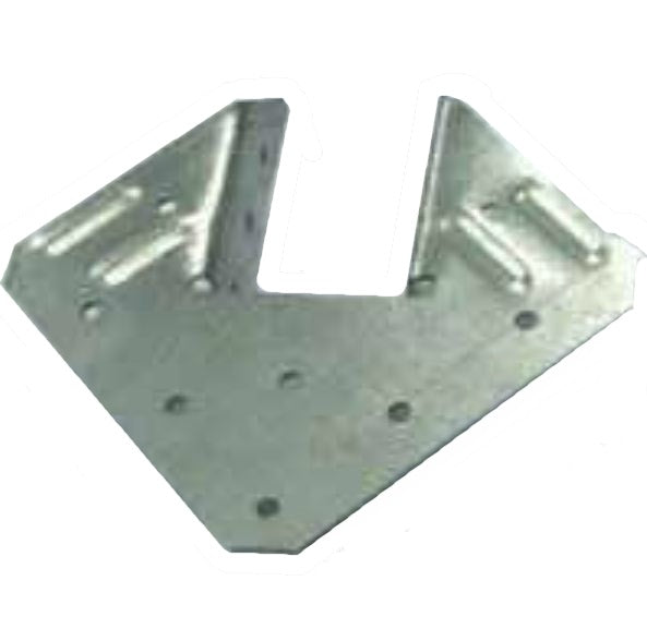USP RT15-TZ Hurricane Tie Double Plate Rafter Clip, Triple Zinc