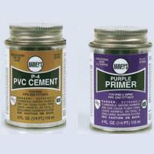 Harvey 019530 Pvc Cement/Primer Twin Pk - 4 Oz