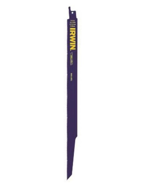 Irwin 372110P5 Bi-Metal Linear Edge Reciprocating Saw Blade, 12"