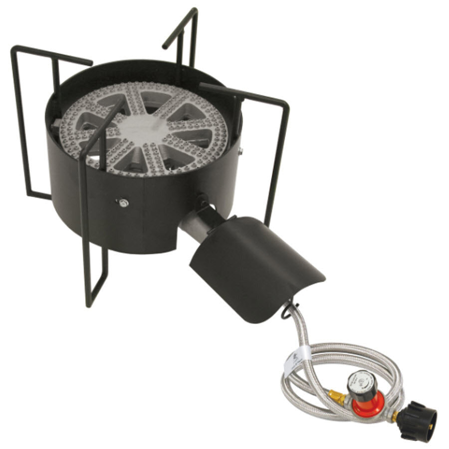 Bayou Classic KAB4 High Pressure Banjo Cooker with Kick A Propane Burner