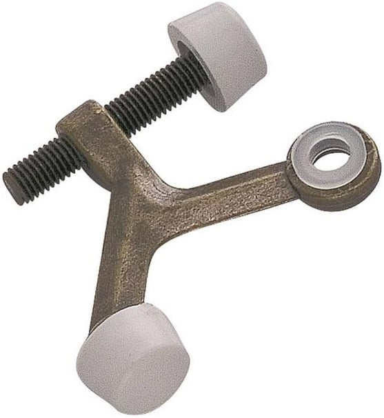Prosource H20-B021-PS Hinge Pin Doorstops, Antique Brass